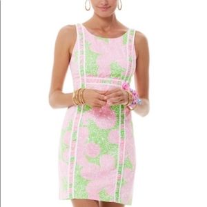 Fryer Shift Dress in Limeade Cheat Ya